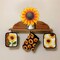 6-Inch Metal Sunflower Wall Decor – Summer-Inspired Hanging Art for Indoor & Outdoor Spaces, Perfect for Kitchen, Porch, Bathroom, or Bedroom